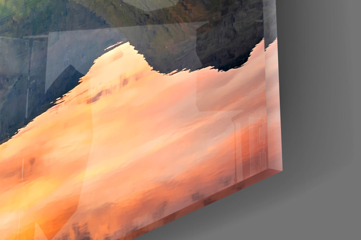 Loch Birch Scotland Glass Wall Art