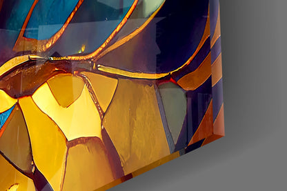 Abstract Art Glass Wall Art