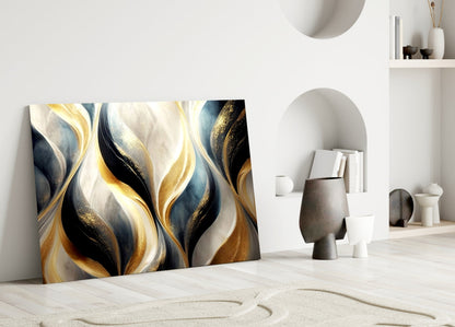 Abstract Art Glass Wall Art