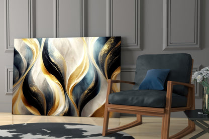 Abstract Art Glass Wall Art