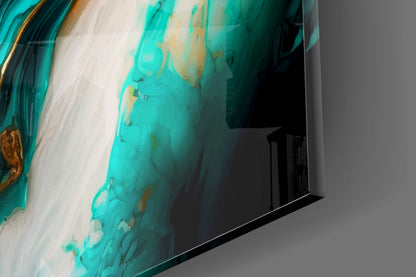 Abstract Art Glass Wall Art