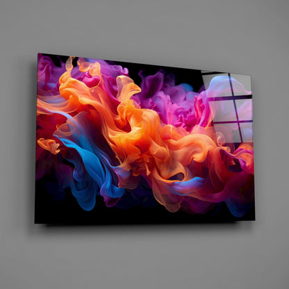 Abstract Art Glass Wall Art