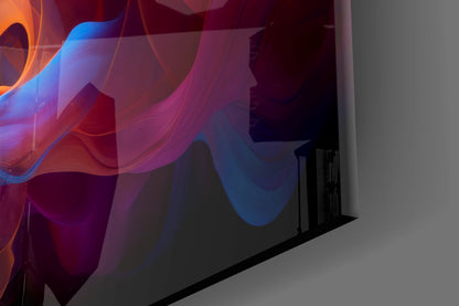 Abstract Art Glass Wall Art