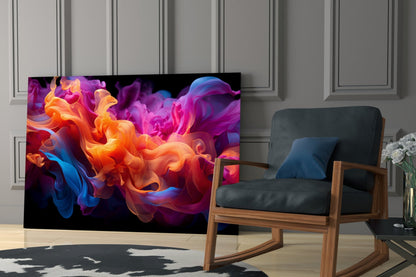 Abstract Art Glass Wall Art